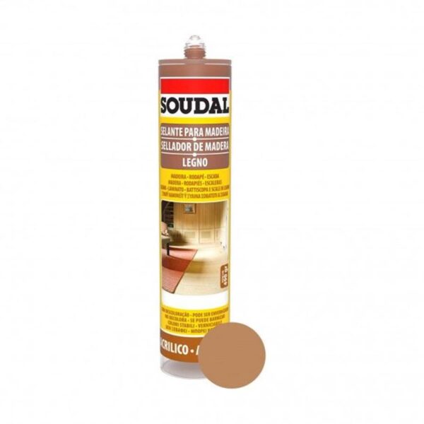 Soudal - Selante P/Madeira (Carvalho Medio) - 310mL