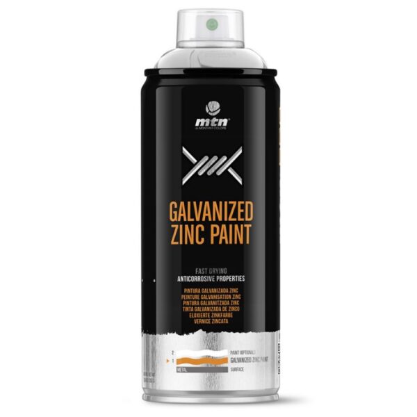 Montana - Spray PRO - Prata Galvanizada