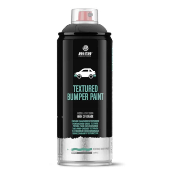 Montana - Spray PRO Preto Texturado - Para Choques