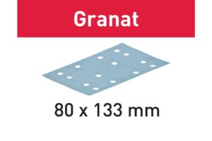 Granat - Folhas De Lixar Stf 80x133 Gr/100 Granat