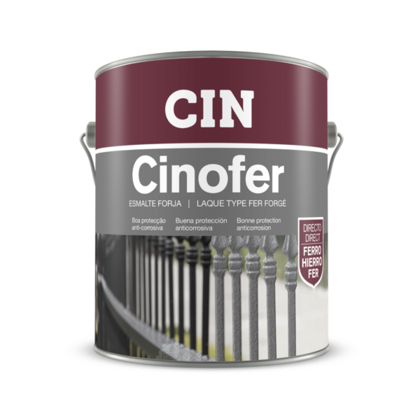 CIN - Cinofer Esmalte Forja (Preto / Y764) - 4L