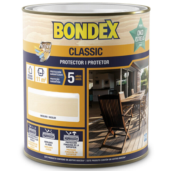 Bondex - Classic Acet. (Incolor) - 5L - 0.75 L - Incolor