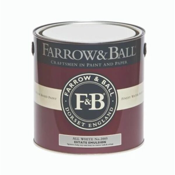 Robbialac - Farrow & Ball, Emulsão Imobiliária (Branco / COR) - 100mL