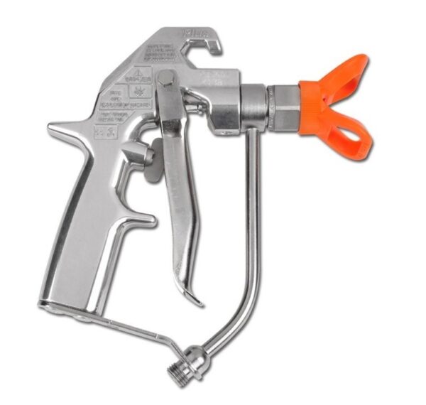 GRACO - Airless Pistolas(assistidas a ar)- Pistola de prata, 4f, Guarda, sem ponta