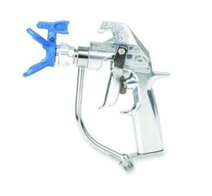 Graco - Airless Pistolas (assistidas a ar) - Pistola de prata, 2f com corrida X (Ltx517) Ponta e corrida X Guarda, 345 Barra
