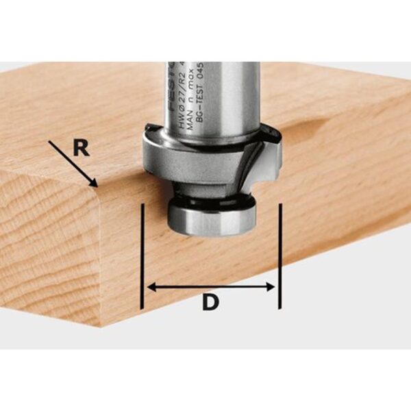 Fresa De Arredondar Hw R2-Ofk 500