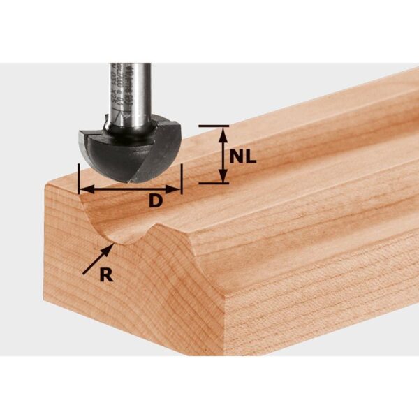 Fresa De Moldurar Hw S12 D30/20/R15